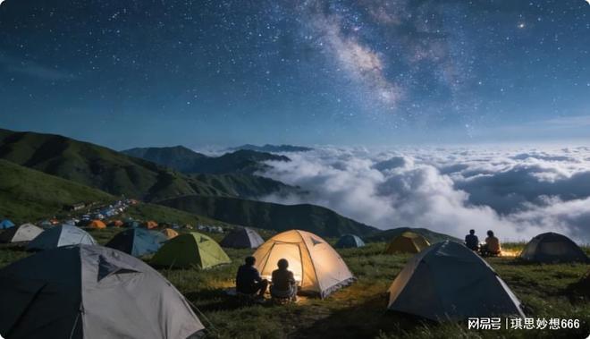 空露营攻略：解锁高山云海的浪漫pg电子网站江西武功山金顶星(图1)